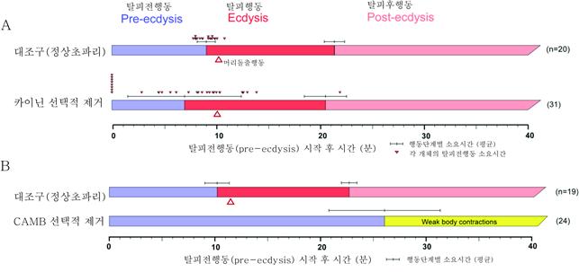 [보도자료] 생명 김영준 교수팀, 초파리 탈피행동 조절 메커니즘 규명 이미지